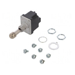 Comutator basculant DPDT ON-ON-ON 6A/230VAC 20A/28VDC | Electronic-mag.ro | Componente Electronice