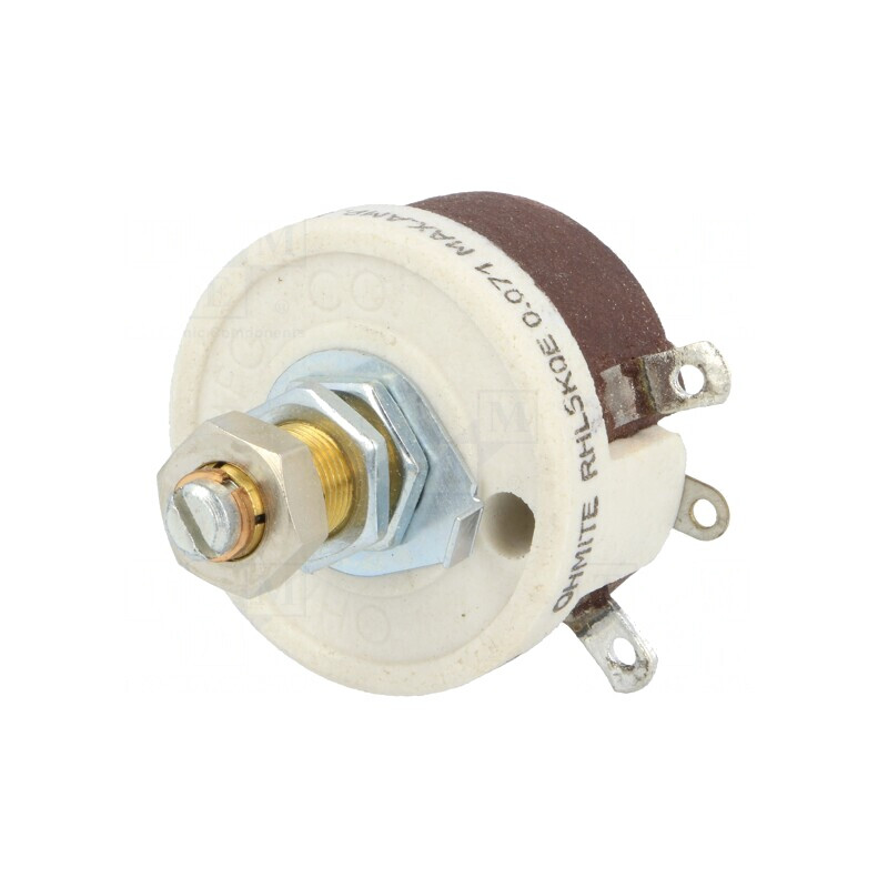 Potentiometru axial 5kΩ 25W 6,35mm | Electronic-mag.ro | Componente Electronice