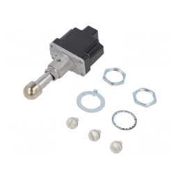 Comutator Basculant 3 Pozitii ON-OFF-ON 6A/230V 20A/28V | Electronic-mag.ro | Componente Electronice