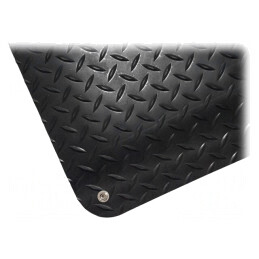Suport Podea ESD PVC Vinil Negru 0.9m x 0.6m | Electronic-mag.ro | Componente Electronice