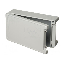Carcasă universală BOCUBE ALU gri 173x299x90mm | Electronic-mag.ro | Componente Electronice