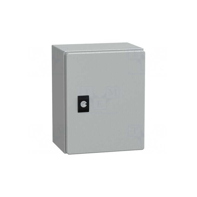 Carcasă montare perete oțel gri 200x250x150mm | Electronic-mag.ro | Componente Electronice
