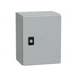 Carcasă montare perete oțel gri 200x250x150mm | Electronic-mag.ro | Componente Electronice