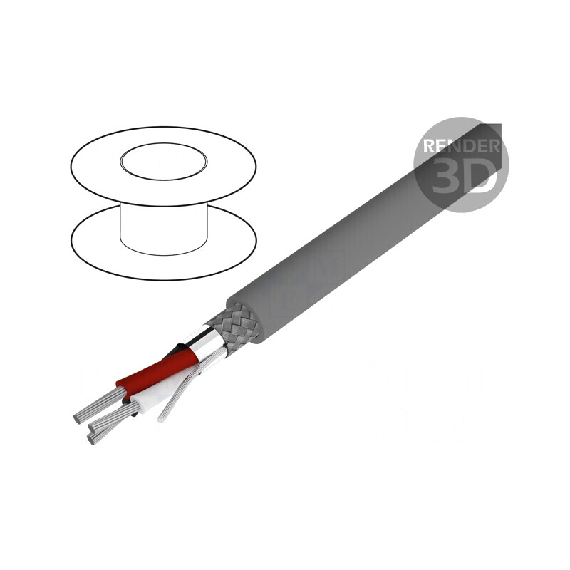 Cablu Alpha Essential 3x24AWG PVC Gri 30,5m | Electronic-mag.ro | Componente Electronice Cablu Alpha Essential 3x24AWG PVC Gri 30,5m | Electronic-mag.ro | Componente Electronice