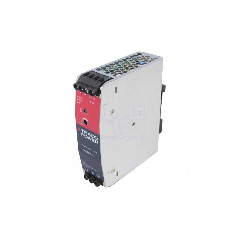 Alimentator pulsatoriu pentru șină DIN 80W 12VDC 6,7A | Electronic-mag.ro | Componente Electronice Alimentator pulsatoriu pentru șină DIN 80W 12VDC 6,7A | Electronic-mag.ro | Componente Electronice