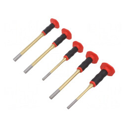 Kit Poansoane pentru Scoatere Dibluri și Bolțuri 5 Buc. | Electronic-mag.ro | Componente Electronice