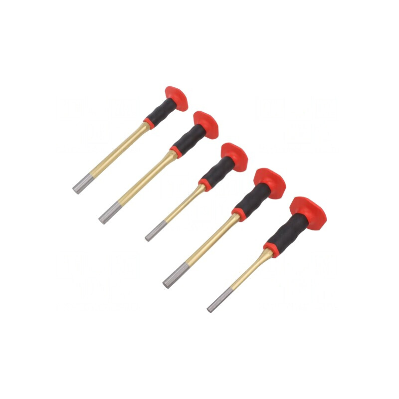 Kit Poansoane pentru Scoatere Dibluri și Bolțuri 5 Buc. | Electronic-mag.ro | Componente Electronice