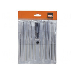 Kit pile pilă-ac, 12 buc, 160mm, cu geantă | Electronic-mag.ro | Componente Electronice