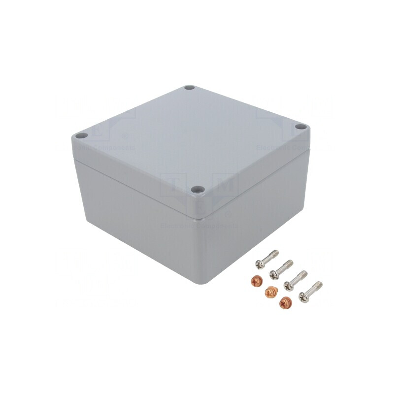 Carcasă Aluminiu Universală 160x160x90mm | Electronic-mag.ro | Componente Electronice