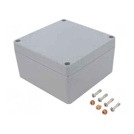 Carcasă Aluminiu Universală 160x160x90mm | Electronic-mag.ro | Componente Electronice