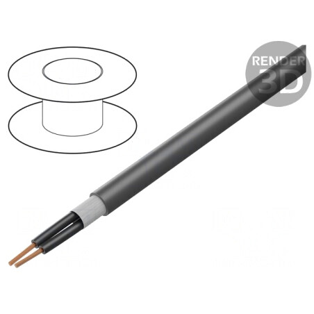 Cablu Xtra Guard Flex 2x20AWG neecranat 30,5m | Electronic-mag.ro | Componente Electronice