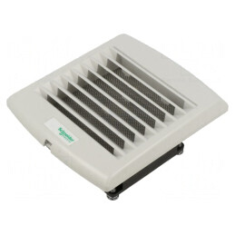 Ventilator: DC | axial | 24VDC | 58m3/h | cu bilă | IP54 | 137x117x49mm | NSYCVF38M24DPF