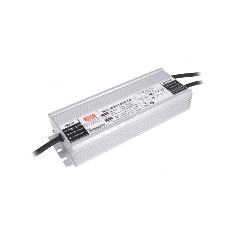 Alimentator LED 318.5W 57-114VDC 2.8A 127-431VAC HLG-320H-C2800D2 | Electronic-mag.ro | Componente Electronice Alimentator LED 318.5W 57-114VDC 2.8A 127-431VAC HLG-320H-C2800D2 | Electronic-mag.ro | Componente Electronice