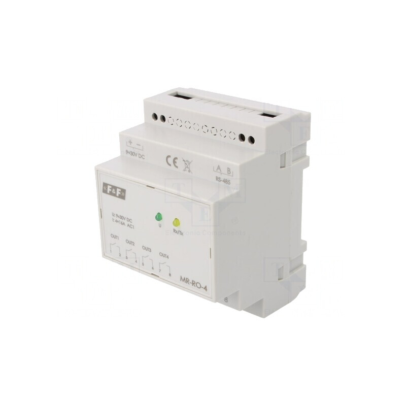 Extensie Releu 9-30VDC pentru Șină DIN IP20 | Electronic-mag.ro | Componente Electronice