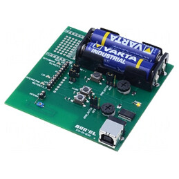 Kit de Evaluare RFT-868-3V cu Soclu pentru 2 Baterii AA | Electronic-mag.ro | Componente Electronice