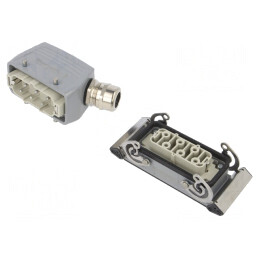 Set Complet Conector HDC Tată Mamă PIN 6 6 PE | Electronic-mag.ro | Componente Electronice
