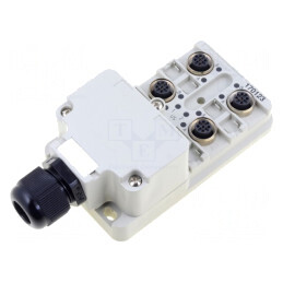 Splitter DeviceNet/CANopen 4 PIN IP68 M12 | Electronic-mag.ro | Componente Electronice