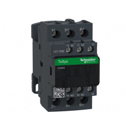 Contactor 3P 115VAC cu Contacte Auxiliare NC NO | Electronic-mag.ro | Componente Electronice