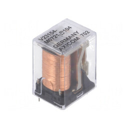 Releu electromecanic DPDT 24VDC 2A miniaturale | Electronic-mag.ro | Componente Electronice