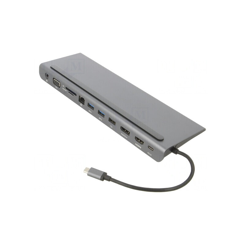 Stație de andocare USB 3.0 100W negru-gri 0,18m 5Gbps | Electronic-mag.ro | Componente Electronice Stație de andocare USB 3.0 100W negru-gri 0,18m 5Gbps | Electronic-mag.ro | Componente Electronice