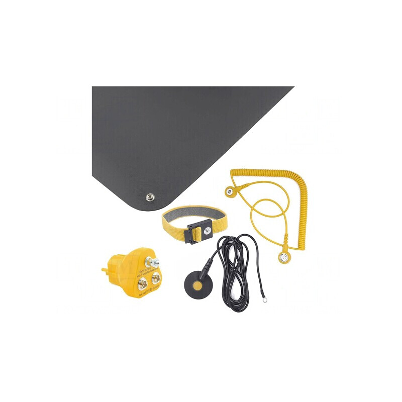 Kit de protecție antistatică pentru masă ESD 610mm x 450mm | Electronic-mag.ro | Componente Electronice Kit de protecție antistatică pentru masă ESD 610mm x 450mm | Electronic-mag.ro | Componente Electronice