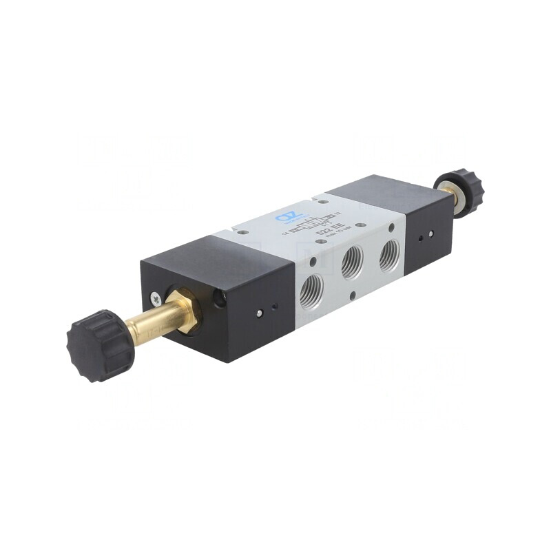 Ventil electromagnetic bistabil 5/2 G 1/4 1-10 bar | Electronic-mag.ro | Componente Electronice