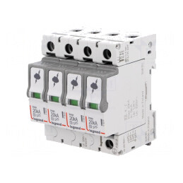 Limitator de Supratensiune 4P 20kA 320VAC | Electronic-mag.ro | Componente Electronice