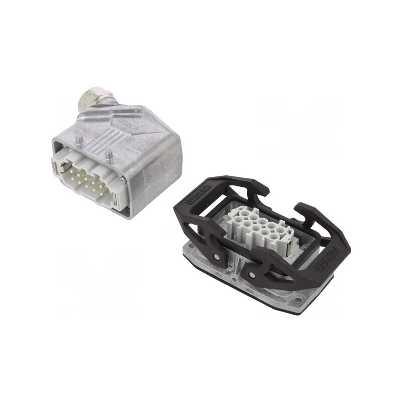 Conector HDC 500V 16A 10 PIN 10PE | Electronic-mag.ro | Componente Electronice