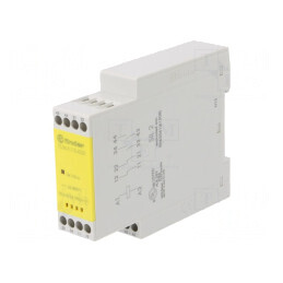 Releu de Siguranță 110VDC 4 Ieșiri pentru Șină DIN | Electronic-mag.ro | Componente Electronice