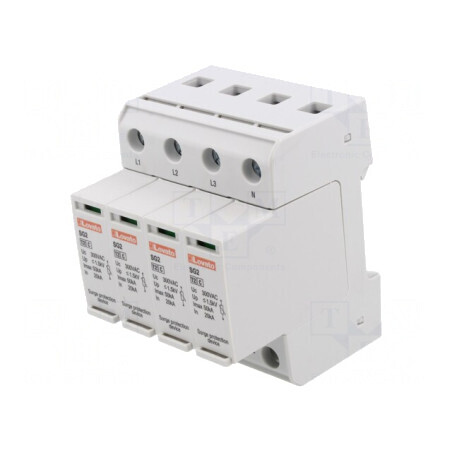Limitator de Supratensiuni 20kA 4 Poli 240VAC  | Electronic-mag.ro | Componente Electronice