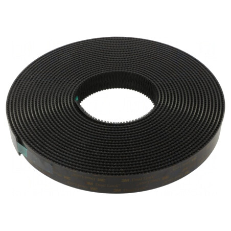 Bandă Arici Acrilică Neagră 25mm x 10m | Electronic-mag.ro | Componente Electronice