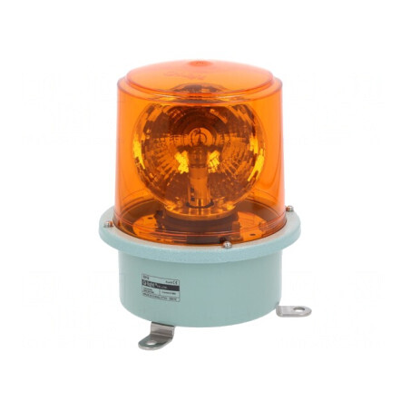 Lumină Rotativă Ambră 24VDC IP66 | Electronic-mag.ro | Componente Electronice