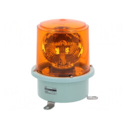 Lumină Rotativă Ambră 24VDC IP66 | Electronic-mag.ro | Componente Electronice