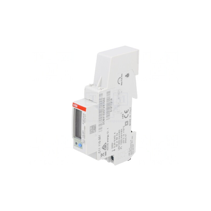 Contor Digital 1-Fază LCD pentru Șină DIN | Electronic-mag.ro | Componente Electronice