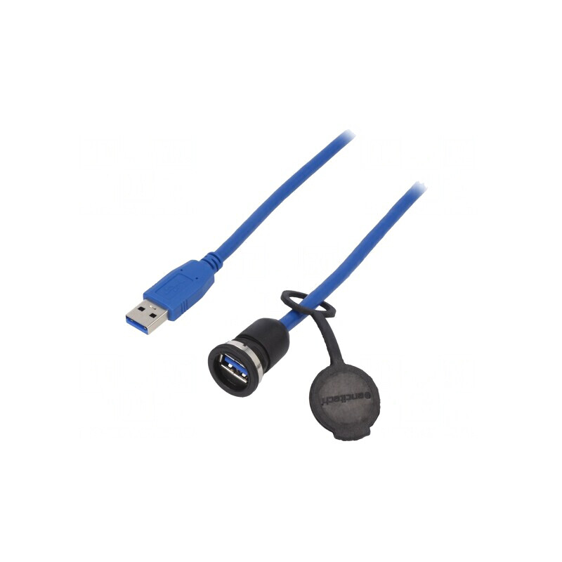 Adaptor Cablu USB A la USB A 3m USB 3.0 IP65 | Electronic-mag.ro | Componente Electronice