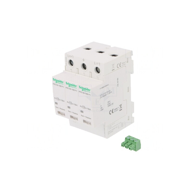 Limitator de Supratensiuni Tip 2 3P IP20 DIN | Electronic-mag.ro | Componente Electronice