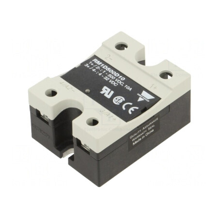 Releu Semiconductor 1-Fazat 10A 1-500VDC | Electronic-mag.ro | Componente Electronice