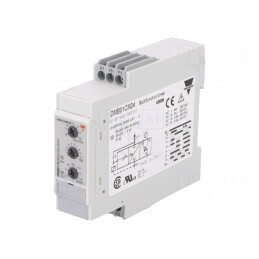 Timer Digital Programabil 0,1s-100h DPDT 24-240VAC/IP20 | Electronic-mag.ro | Componente Electronice