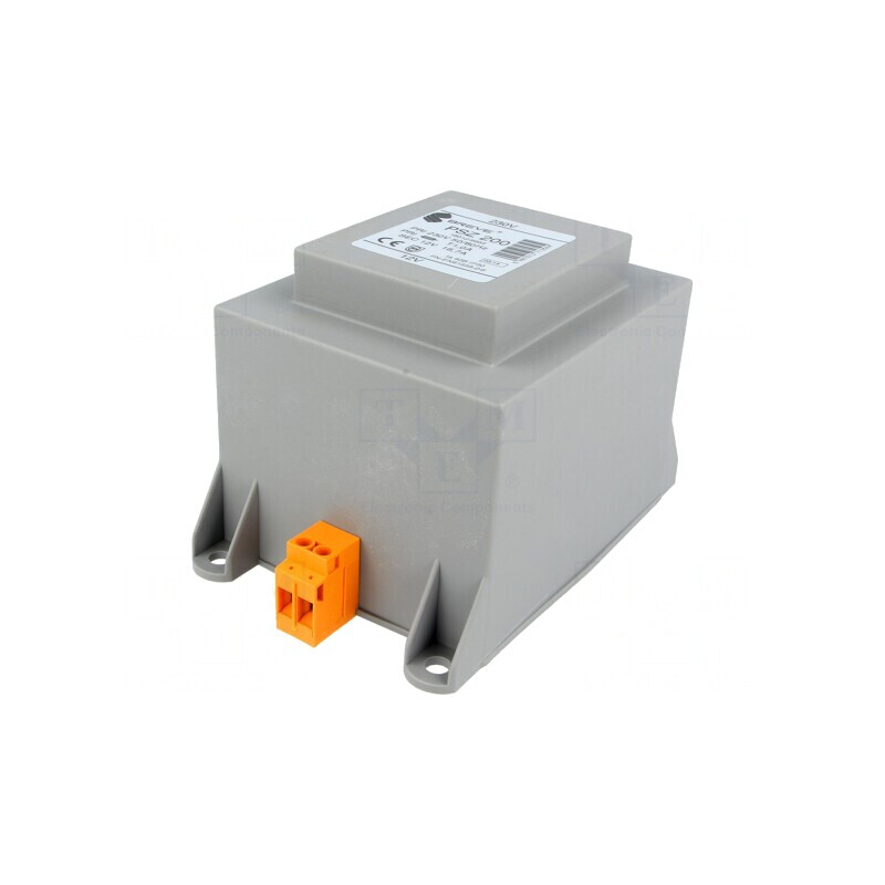 Transformator de Alimentare 200VA 230VAC 12V pentru Șină DIN | Electronic-mag.ro | Componente Electronice Transformator de Alimentare 200VA 230VAC 12V pentru Șină DIN | Electronic-mag.ro | Componente Electronice
