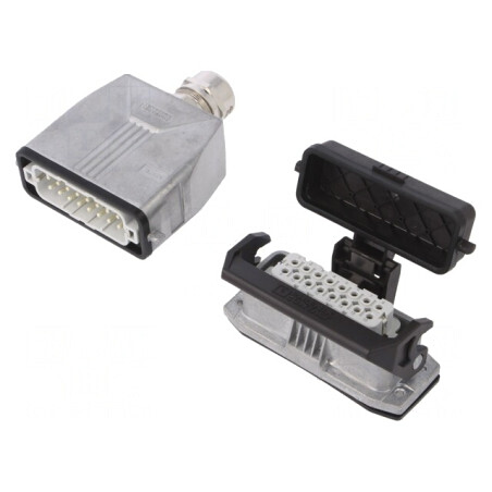 Conector HDC 250V 16A 16 Pin 16 PE | Electronic-mag.ro | Componente Electronice