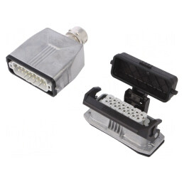 Conector HDC 250V 16A 16 Pin 16 PE | Electronic-mag.ro | Componente Electronice