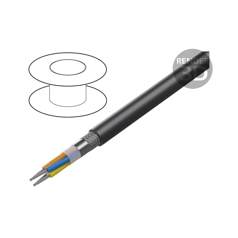 Cablu EtherRail Exterior Industrie Feroviară 5 Litat Cu | Electronic-mag.ro | Componente Electronice