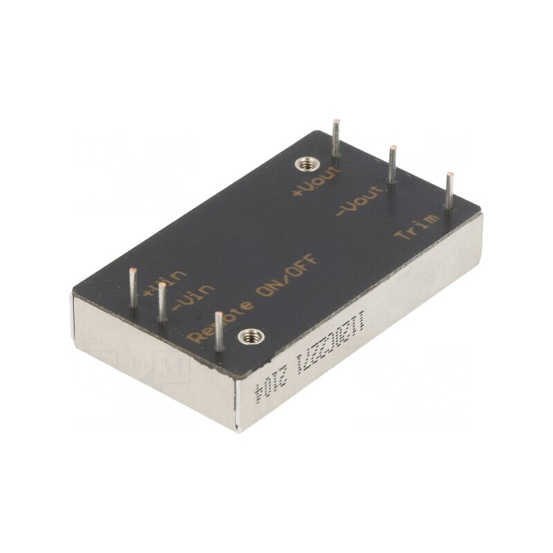 Convertor DC/DC 75W 18-75V la 12V 6.25A THT | Electronic-mag.ro | Componente Electronice