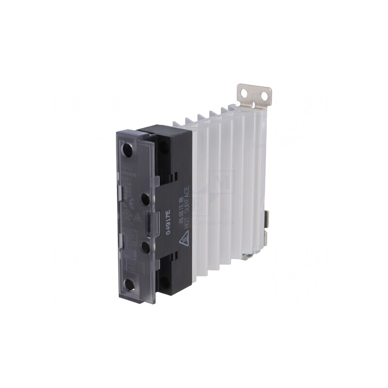 Releu semiconductor 25A 1-fazat 12-24VDC 24-240VAC | Electronic-mag.ro | Componente Electronice