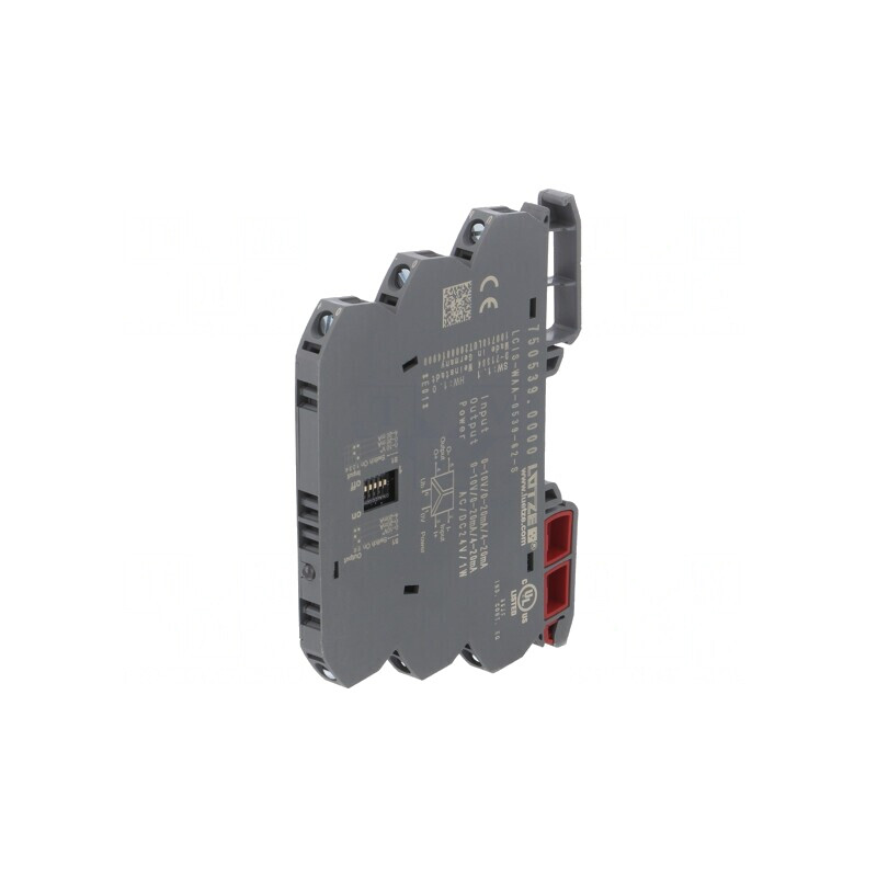 Adaptor Semnale Analogice pentru Șină DIN 24VDC | Electronic-mag.ro | Componente Electronice