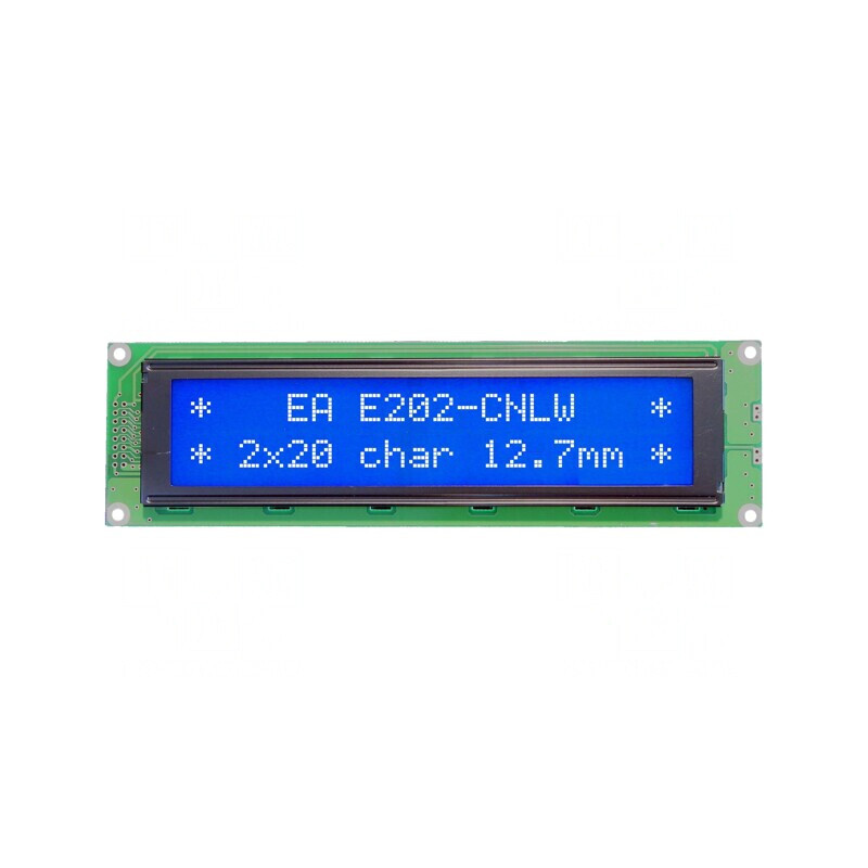 Afișaj LCD Alfanumeric 20x2 Albastru 190x54mm | Electronic-mag.ro | Componente Electronice