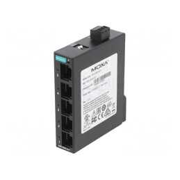 Switch Ethernet Neadministrabil 5 Porturi 9,6-60VDC | Electronic-mag.ro | Componente Electronice