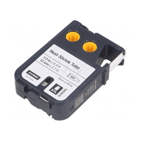 Marcaje termocontractabile albe 12mm 2,7m | Electronic-mag.ro | Componente Electronice