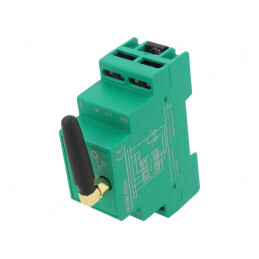 Controler cu 2 Canale pentru Șină DIN 230VAC IP20 | Electronic-mag.ro | Componente Electronice