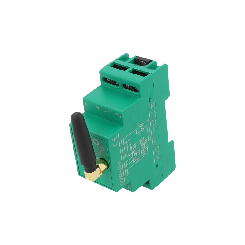 Controler cu 2 Canale pentru Șină DIN 230VAC IP20 | Electronic-mag.ro | Componente Electronice